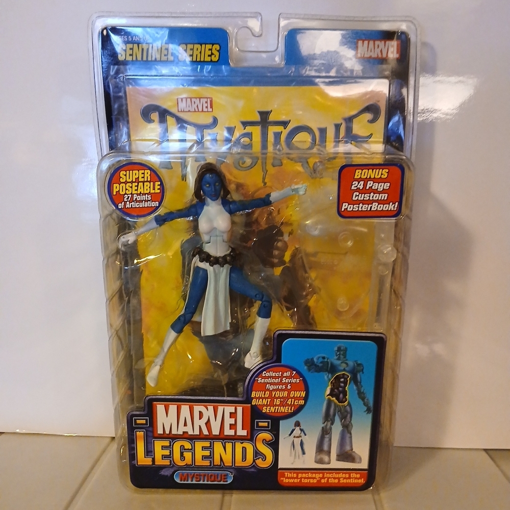 Marvel Legends Mystique Action Figure 2005 Brand New Toy Biz